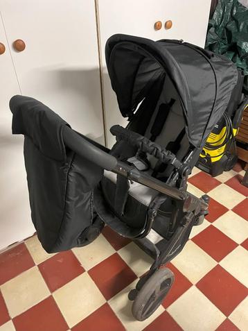 Ensemble Pousette+landeau+type"maxi-cosi", Enlèvement, Utilisé, Poussette combi, Autres marques