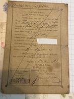 Carte grissen de la Citroën A d'avant-guerre, Enlèvement ou Envoi