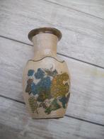 grote koper gebakken emaile vaas, Ophalen of Verzenden, Koper