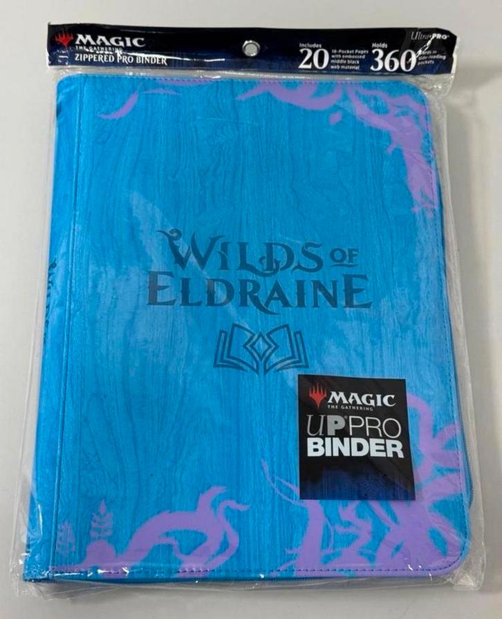 Magic The Gathering Wilds of Eldraine - binder Pro zeldzaam, Hobby en Vrije tijd, Verzamelkaartspellen | Magic the Gathering, Nieuw