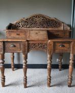 Antieke handgemaakte kaptafel of bureau, Ophalen