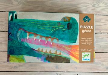 Prachtige vloerpuzzel - Leon de draak - nieuwstaat! beschikbaar voor biedingen