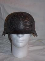 Coque de casque allemand de la Seconde Guerre mondiale, Armée de terre, Enlèvement ou Envoi, Casque ou Béret