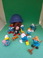 Smurfendorp huis en 9 smurfen, Ophalen of Verzenden, Nieuw, Verschillende Smurfen, Poppetje, Figuurtje of Knuffel