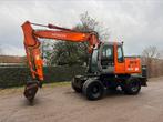 Bandenkraan Hitachi zx130w, Zakelijke goederen, Machines en Bouw | Kranen en Graafmachines, Ophalen, Graafmachine