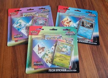 Prismatic Evolutions Tech Sticker blister beschikbaar voor biedingen