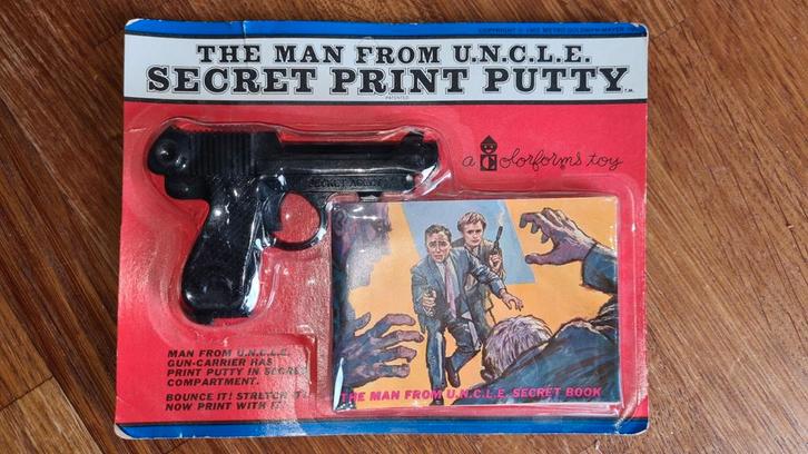 The Man From U.N.C.L.E. Secret Print Putty, Hobby en Vrije tijd, Wargaming, Ophalen