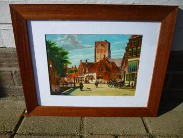 Schilderij : Rotterdam 1700 - 1800. beschikbaar voor biedingen