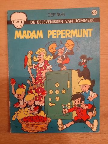 Jommeke - Madam Pepermunt ( 1ste druk ) beschikbaar voor biedingen