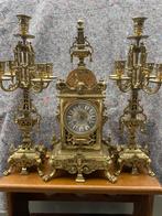 Mooie set klok + kandelaars, Antiek en Kunst, Ophalen