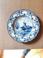 Delfts blauw bord, Antiek en Kunst, Antiek | Wandborden en Tegels, Ophalen