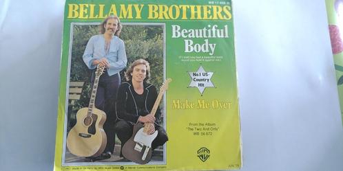 SINGLE BELLAMY BROTHERS--BEAUTIFUL BODY--, CD & DVD, Vinyles Singles, Utilisé, Single, Pop, 7 pouces, Enlèvement ou Envoi