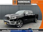 Dodge RAM 1500 5.7 V8 HEMI 400 PK / LONGHORN / 1e EIG. / LUC, Auto's, Automaat, Zwart, RAM 1500, 332 g/km