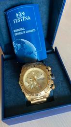 Heren horloge festina twee x gedragen editie tour de france, Handtassen en Accessoires, Horloges | Heren, Staal, Polshorloge, Zo goed als nieuw