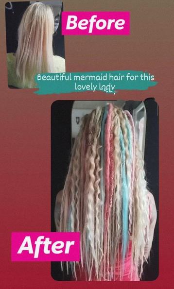 Synthetische dreadlocks en echte dreadlocks, Enlèvement, Neuf