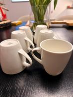 6 tassen/mugs/mokken/koffie tassen wit - Casa, Huis en Inrichting, Ophalen, Zo goed als nieuw