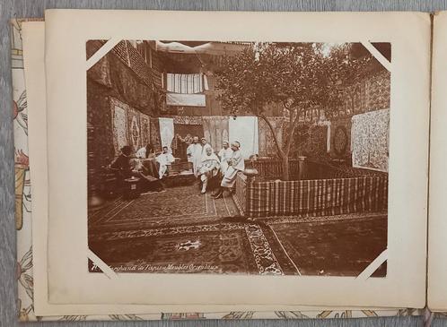 Album met 16 oude foto's Tunesië - stempel blinddruk Soler, Antiek en Kunst, Kunst | Tekeningen en Fotografie, Ophalen of Verzenden