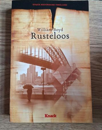Boek : rusteloos / William Boyd beschikbaar voor biedingen