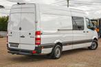 MERCEDES SPRINTER MAXI DUBBEL CABINE 6 zit 2012 eur 5, Autos, Camionnettes & Utilitaires, Tissu, 95 kW, Achat, Blanc