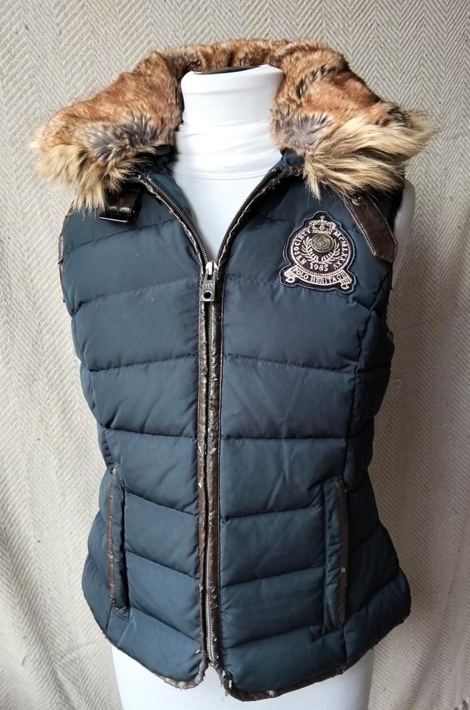 Hv polo bodywarmer, Kleding | Dames, Bodywarmers, Zo goed als nieuw, Maat 34 (XS) of kleiner, Blauw, Ophalen