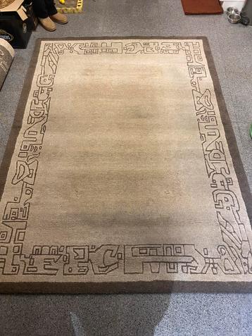 Handgeknoopt tapijt Nepal JC (176x241cm) beschikbaar voor biedingen
