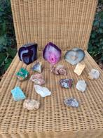15 edelstenen/mineralen, Verzamelen, Ophalen of Verzenden