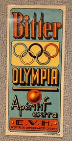 Étiquette d'apéritif Bitter Olympia 1920, Enlèvement ou Envoi