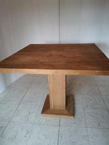Table en teck, Maison & Meubles, Tables | Tables à manger, Teck, 100 à 150 cm, Quatre personnes, Carré
