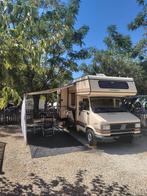 Oldtimer mobilhome Fiat Ducato, Caravans en Kamperen, Mobilhomes, Fiat, Particulier, Fiat, Fietsendrager