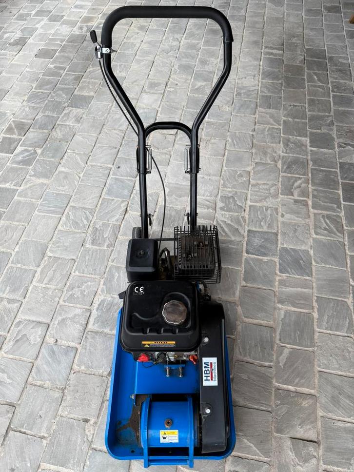 Trilplaat HBM 6,5 PK / 196 CC / 13000N, Tuin en Terras, Hand-tuingereedschap, Gebruikt, Ophalen