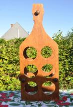 sellier en bois pour 6 bouteilles, Maison & Meubles, Enlèvement ou Envoi, Bois, 50 à 75 cm, 5 à 15 bouteilles