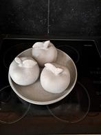 Decoratie schaal met appels J-line te koop, Ophalen
