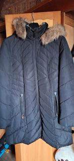 Lange zwarte winterjas, Ophalen, Zwart, Maat 46/48 (XL) of groter, Zo goed als nieuw