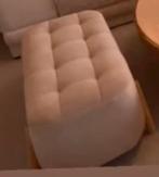 Fauteuil banquette moderne beige ., Enlèvement, Utilisé