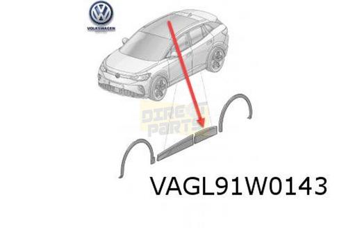 Volkswagen ID.4 (11/20-) stootlijst achterportier Links (XN9, Autos : Pièces & Accessoires, Carrosserie & Tôlerie, Volkswagen