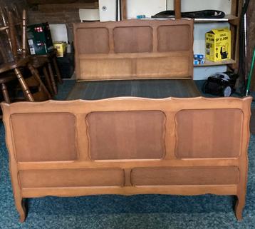Eiken bed, Enlèvement, Retro, vintage
