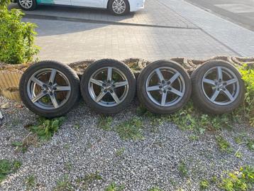 Alutec wintersett 16 inch pireli vw/5x112, Auto-onderdelen, Banden en Velgen, Ophalen, Gebruikt, 16 inch, Banden en Velgen