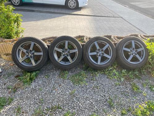 Alutec wintersett 16 inch pireli vw/5x112 /audi/seat/vw, Auto-onderdelen, Banden en Velgen, Banden en Velgen, Winterbanden, 16 inch