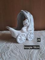 Porseleinen kinderwagen met kind (bloempot), Verzamelen, Ophalen