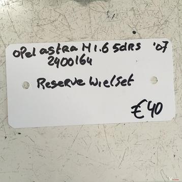 Opel Astra H 1.6 5drs 2007 Wagennr 240064 Reservewiel met kr beschikbaar voor biedingen