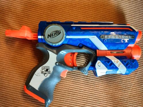 NERF Firestrike-blaster, Kinderen en Baby's, Speelgoed | Buiten | Actiespeelgoed, Zo goed als nieuw, Ophalen of Verzenden