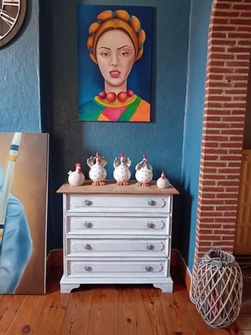 Commode 4 tiroirs robuste beschikbaar voor biedingen