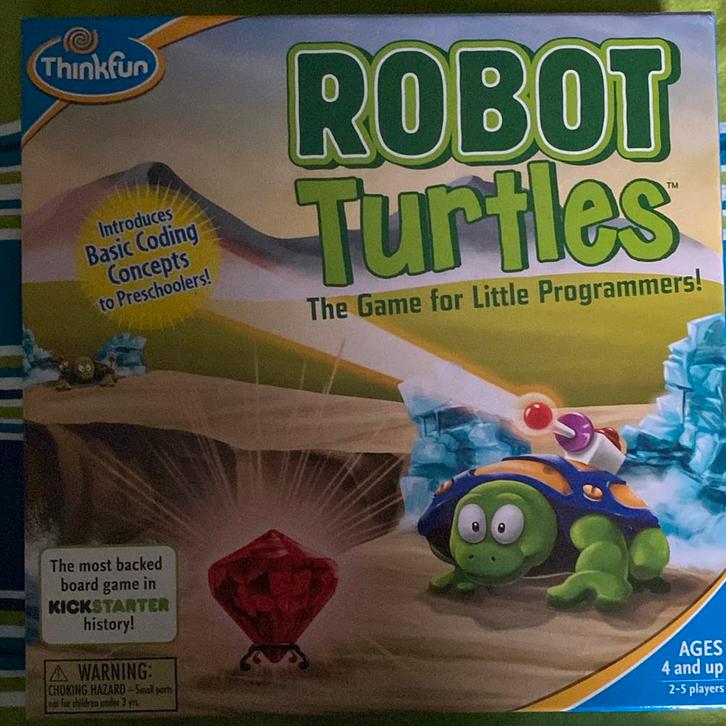 Robot Turtles - vanaf 4 jaar, Hobby en Vrije tijd, Gezelschapsspellen | Bordspellen, Ophalen of Verzenden