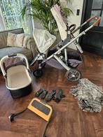 Dubbele buggy, Uppababy Vista duo, Kinderen en Baby's, Kinderwagens en Combinaties, Duowagen, Zo goed als nieuw, Combiwagen, Ophalen