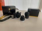 Nikon Z50 Systeemcamera + 2 lenzen, Ophalen, Zo goed als nieuw, Compact, Nikon