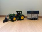 Bruder tractor met paardenwagen., Hobby en Vrije tijd, Modelauto's | 1:32, Ophalen, Zo goed als nieuw