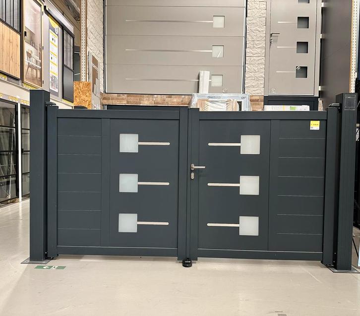Splinternieuwe Aluminium Poort, Tuin en Terras, Tuinpoorten, Nieuw, Draaipoort, Aluminium, Ophalen