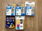 5 cartouches d'encre HP, Ophalen, Nieuw, Cartridge, Hp