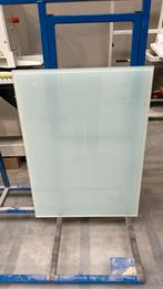 Opaal glas gebruikt voor schuifdeur 3 stuks, Doe-het-zelf en Bouw, Ophalen, Zo goed als nieuw