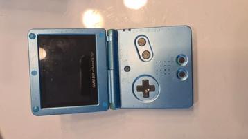 Gameboy Advance SP + spelletjes beschikbaar voor biedingen